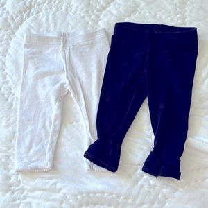 Set of 2 Janie and Jack Infant Pants